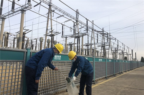 烟台供电公司扎实开展变电站漂浮物清理专项行动