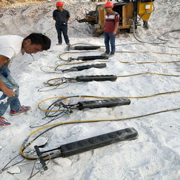 岩石静爆机凿石机